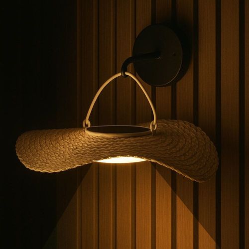 Applique Murale Herbe Marine Beige