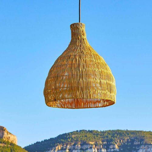 Suspension D'extérieur Rotin Beige H38 Cm