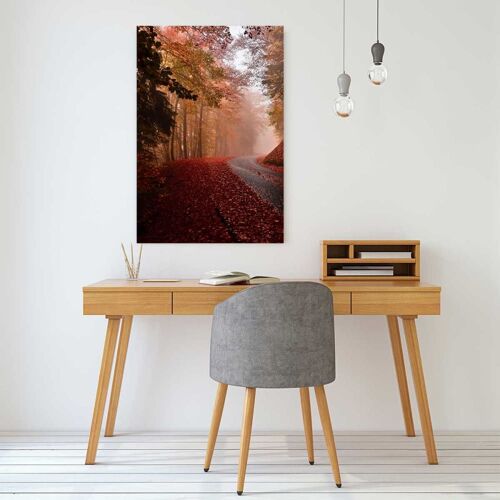 Tableau Nature Explosion Automnale Imprimé Sur Toile 60x90 Cm