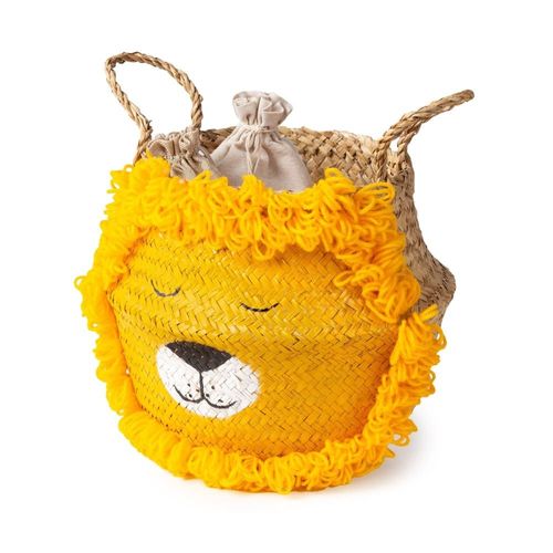 Panier de rangement enfant BELLY avec poignées 30 x 30 x H.28 CM