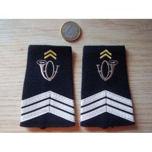 Lot Équipement Militaire Fourreaux Épaulettes Chasseurs Alpins
