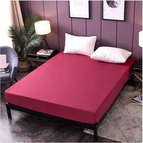 Drap-Housse En Jersey Extensible Et Très Haut, Taille Double 35 Cm Doux