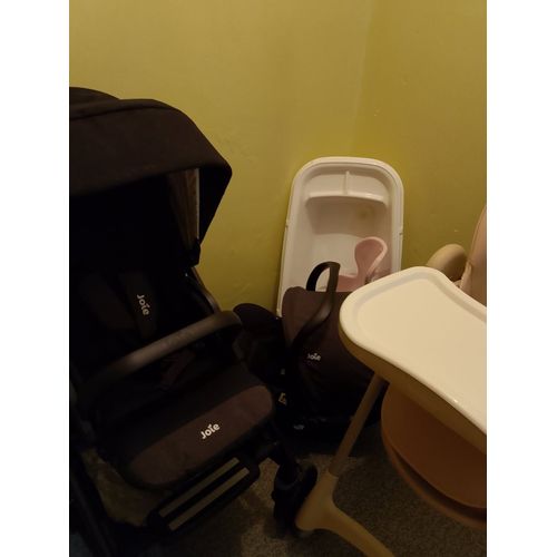 Baignoire Bebe Poussette Table Haute Landeau