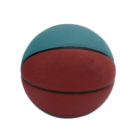 Ballon De Basket-Ball D'entraînement Furra Pu, Prévention Des Fuites De Gaz, Fournitures Sportives Durables Pour L'extérieur Et L'intérieur, Bleu Et Rouge