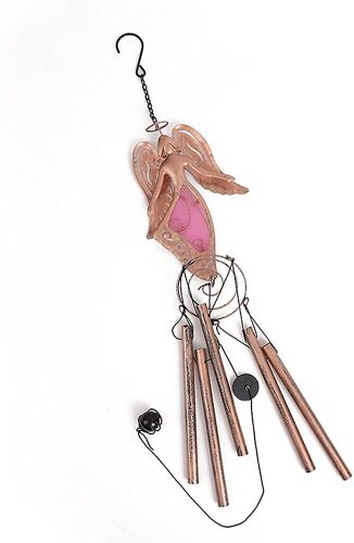 Carillon éolien lumineux en métal, décoration murale faite à la main pour la maison, le jardin et la cour.