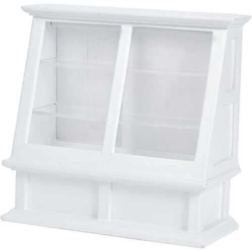 1:12 Maison de poupée Micro magasin Gâteau Armoire Ornement Mini Maison de poupée Magasin Nourriture Micro Armoire Accessoires