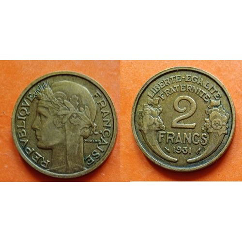 France 2 Francs Morlon 1931