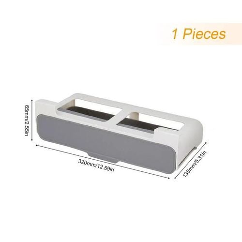 Étagère À Épices De Cuisine Auto-Adhésive,Organisateur D'épices,Bouteille D'assaisonnement,Organisateur D'épices,Rangement Mural Sous Étagère De Cuisine.1pcs Spice Set.