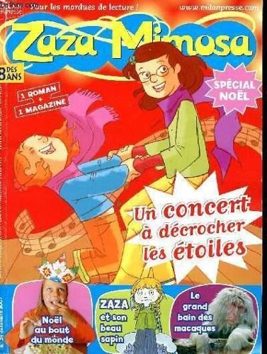 Zaza Mimosa N° 34 Décembre 2007 Un Concert À Décrocher Les Étoiles