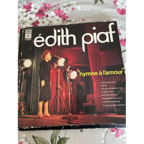 Vinyles Édith Piaf Hymne À L¿Amour Coffre 3 Vinyles 33t
