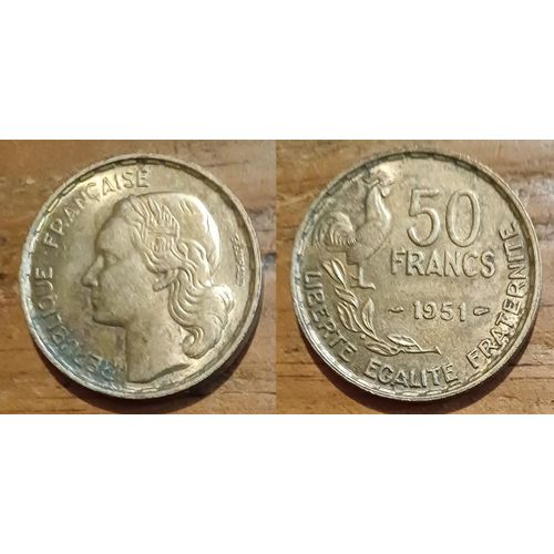 France 50 Francs Guiraud 1951