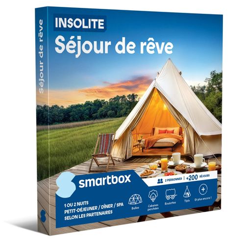 Insolite Séjour De Rêve - Smartbox - Coffret Cadeau Séjour