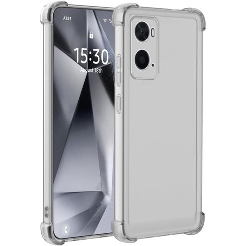 SJZG-Coque Pour Oppo A36 4G/A76 4G/A96 4G/Realme 9I 4G - Étui Mat Translucide En Silicone Souple Tpu Antichoc Avec Coins Renforcés Et Anti-Traces De Doigt - Le Noir