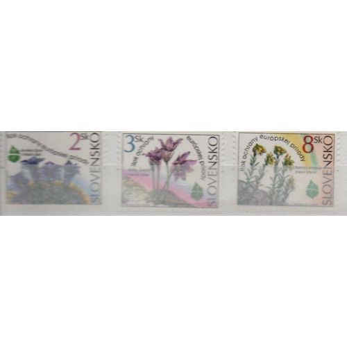 Tchécoslovaquie Timbres Fleurs