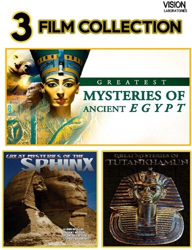 3 Film Collection (Greatest Mysteries Of Ancient Egypt, The Sphinx, Tutankhamun) [Digital Video Disc]