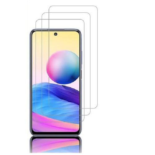 Hqselection® Lot De 3 Verre Trempé Pour Xiaomi Redmi Note 10/ Note 10s,Film De Protection D'écran Haute Transparence - Anti Rayures - Ultra Résistant Dureté 9h
