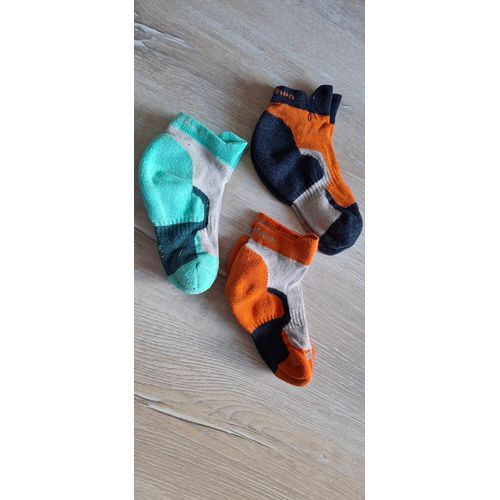 Lot De 3 Paires De Chaussettes De Randonnée  31-34
