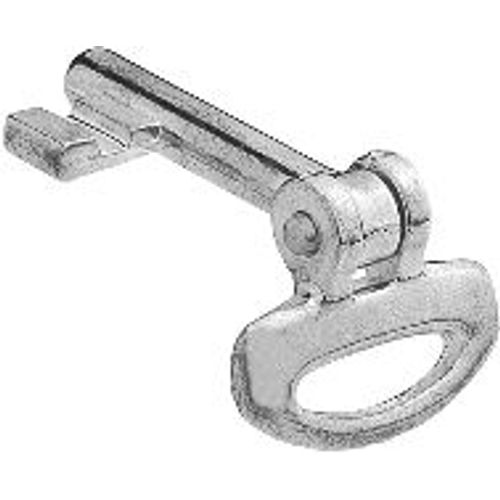 Clé rabattable courte 47.5mm HOPPE F49R chrome resista - 1935781