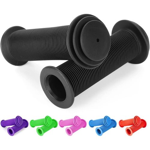 Sept-Poignées De Vélo Enfant Avec Protection De Sécurité Et Antichoc - 105mm Poignées De Vélo Pour Enfants Pour Scooter, Tricycle, Vélo Pour Enfants