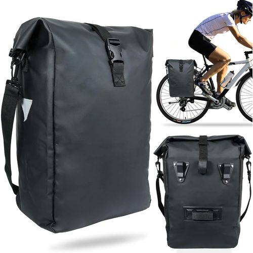 Kalanka-Sacoche De Vélo 20l Sacoches Porte-Bagages Pour Vélo En Polyester, Coffre De Velo, Sac À Dos De Vélo, 100% Étanche Pour Cyclisme Et Voyage