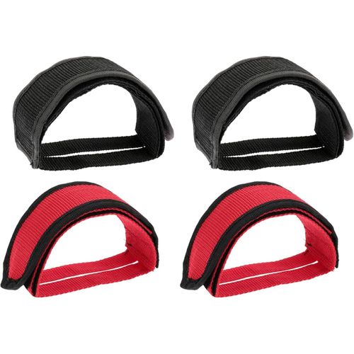 Sept-4 Pièces Sangles De Pédale Vélo, Sangles Pour Pédales De Vélo À Pignon Fixe, Toe Clips Pedal Sangles, Sangles Réglables Antidérapantes Pour Le Vélo D'exercice Home Ou Gym
