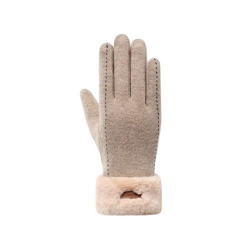 Gants D'équitation D'hiver En Velours Pour Femme - Chauds, Confortables, Durables, Légers, Ajustement Parfait