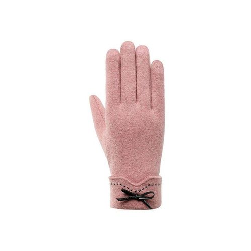 Gants D'hiver En Laine Et Velours Pour Femmes, Pour Sports De Plein Air Et Équitation