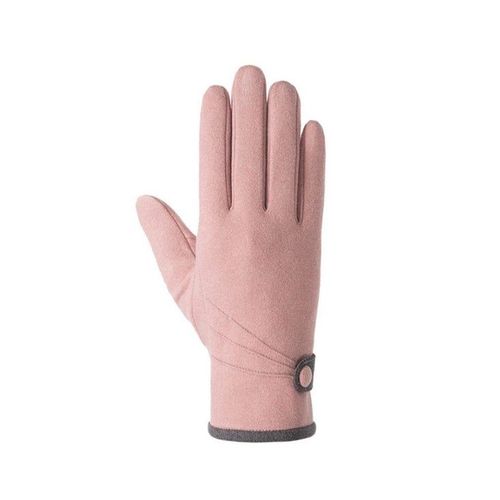 Gants D'hiver Pour Femme, Pour Le Cyclisme Et La Conduite, Doublés En Cachemire, Écran Tactile, Taille Unique