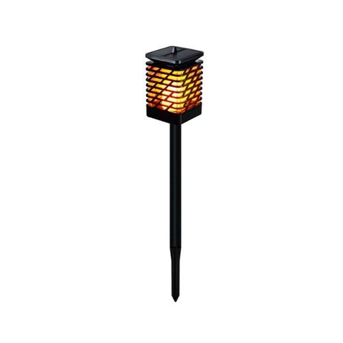 Lampe Solaire À Flamme L27 Pour Terrasse, Jardin, Pelouse - Lampe Led Étanche