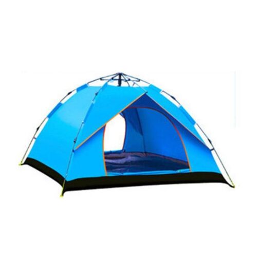 Tente De Camping Escamotable Pour 2 À 3 Personnes - Légère, Rapide À Installer, Résistante À L'eau Et Portable