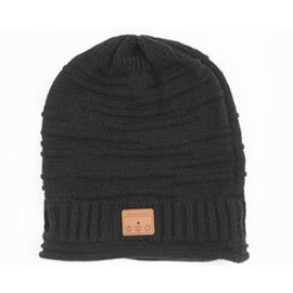 Bonnet Tricoté Bluetooth Avec Musique Stéréo Et Fonction D'appel