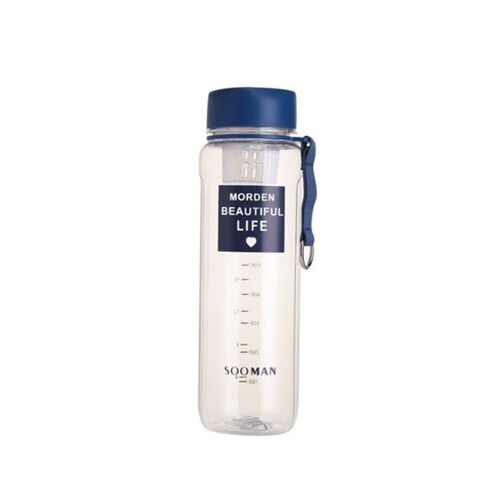 Bouteille D'eau De Voyage C06 0,85 L - Grande Capacité, Portable, Durable, Transparente