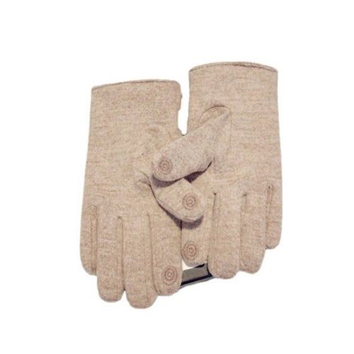 Gants D'équitation En Polaire Pour Écran Tactile - Kaki