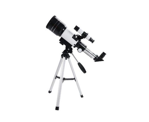 Télescope astronomique haute puissance avec trépied et chercheur d'étoiles