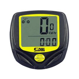 Compteur De Vitesse Et Odomètre De Vélo Sans Fil Avec Écran Lcd Et Fonctions Multiples