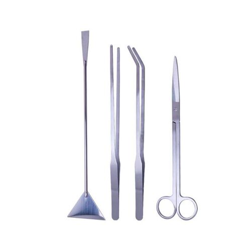 Kit D'outils Pour Aquarium : Ciseaux, Spatule, Pince À Épiler Pour L'aquascaping Et L'entretien