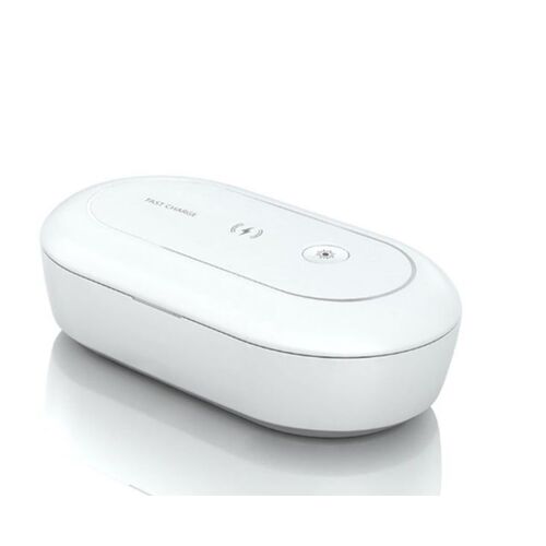 Chargeur sans fil et boîte de désinfection à l'ozone UV pour bijoux et objets personnels