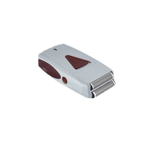 Rasoir Électrique À Double Tête - Chargement Usb - Blanc - Lames Hypoallergéniques - Entretien Facile