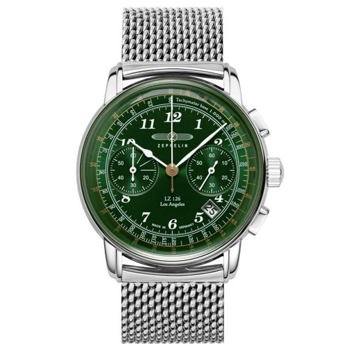 Mens Watch Zeppelin 7614m-4, Quartz, 42mm, 5atm