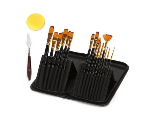 Ensemble De 15 Stylos À Aquarelle Et À Craie Pour Artistes