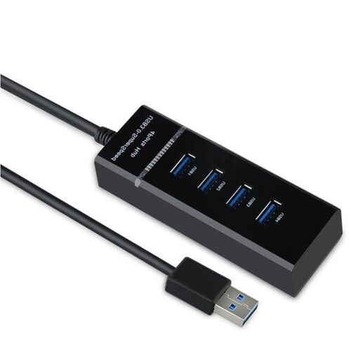 Hub USB 3.0 répartiteur 4 ports avec interrupteurs marche/arrêt pour PC et ordinateur portable