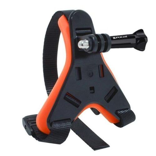Mentonnière Pour Casque De Moto ¿ Compatible Avec Dji Osmo Action Et Autres Caméras D'action ¿ Noir