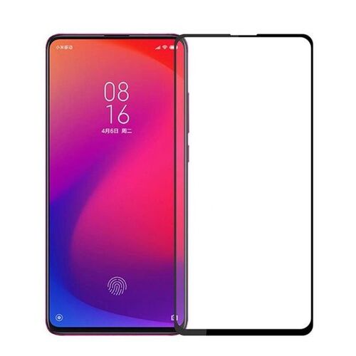 Protection d'écran en verre trempé pour Xiaomi Redmi K20 - Lot de 5 - Noir