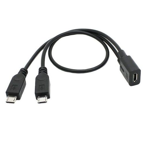 Câble d'extension répartiteur USB mâle pour Galaxy - Lot de 3