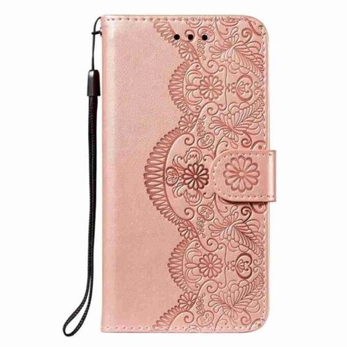Étui portefeuille en cuir PU pour iPhone 12/Pro avec béquille et poche pour cartes