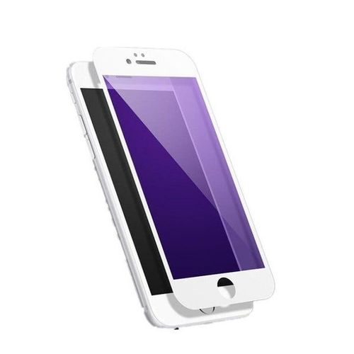 Protection d'écran en verre trempé pour iPhone 6/6s - Lot de 2 - Anti-rayons bleus