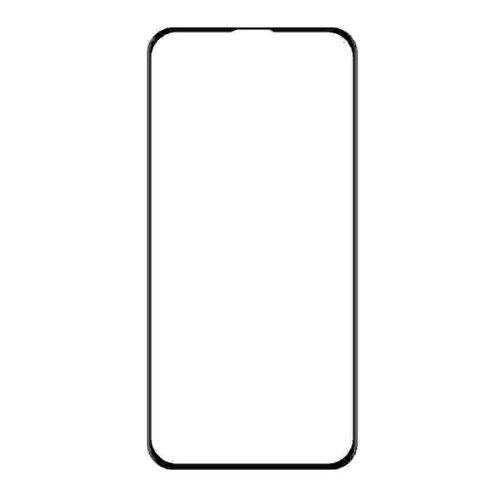 Protection D'écran En Verre Trempé 9d En Fibre De Carbone Pour Iphone 11 Pro Max - Noir