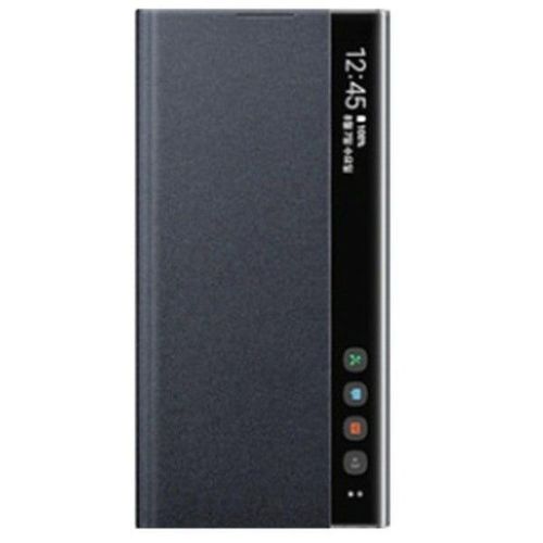 Étui À Rabat En Cuir Pu Pour Samsung Galaxy Note 10 Avec Support Et Fenêtre