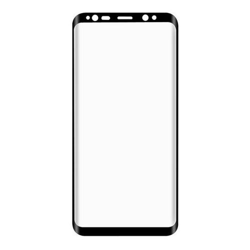 Protection d'écran en verre trempé pour Samsung Galaxy S8 - Noir - Lot de 2