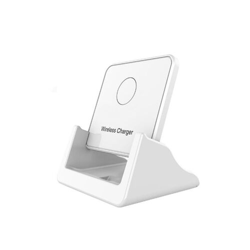 Chargeur Vertical Sans Fil À Charge Rapide 15 W Pour Téléphone De Bureau Et Portable